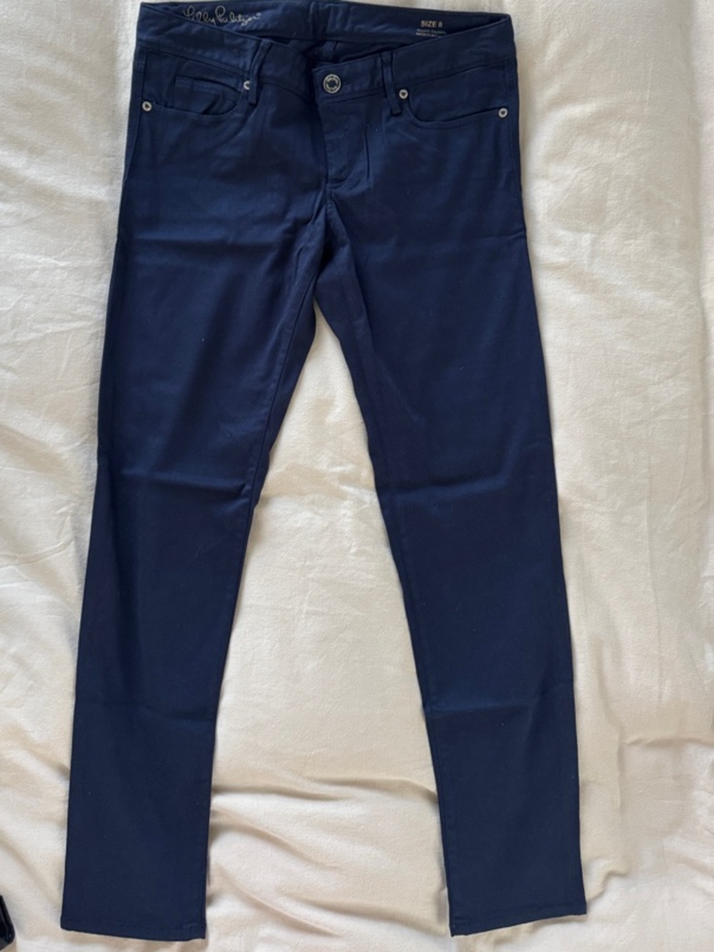 Lilly Pulitzer Navy Skinny Pants